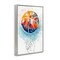 Stupell Industries Abstract Basketball Trick Framed Giclee Wall Art Design by Yvette St. Amant